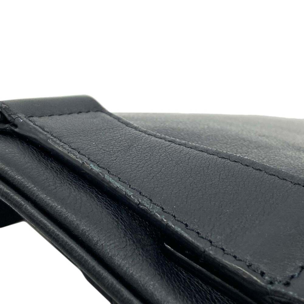 CHRISTIAN DIOR Black Leather Shoulder Bag - Picture 10 of 16